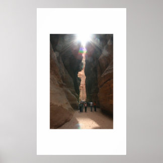 Petra, Jordanië 2006 Poster