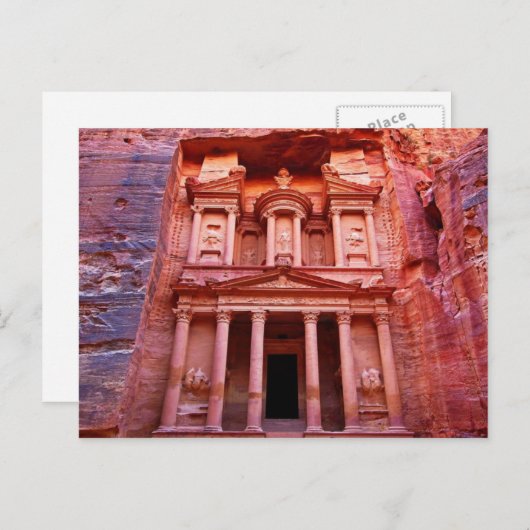 Petra, Jordanië Briefkaart (Voorkant / Achterkant)