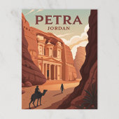 Petra, Jordanië Briefkaart