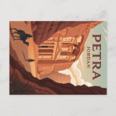 Petra, Jordanië Briefkaart (Voorkant)