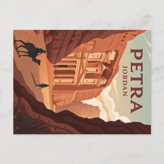 Petra, Jordanië Briefkaart (Voorkant)