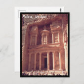 Petra, Jordanië Briefkaart (Voorkant / Achterkant)