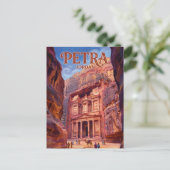 Petra Jordanië Briefkaart (Staand voorkant)