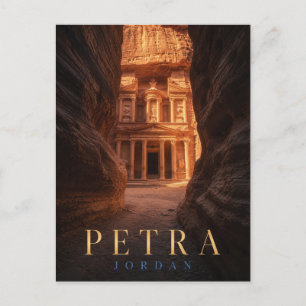 Petra Jordanië De Schatkist REALMS Briefkaart
