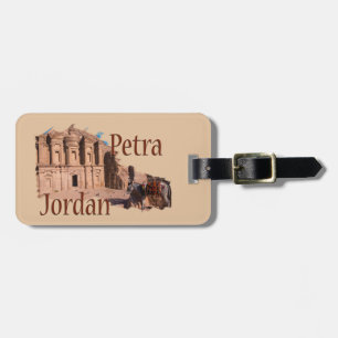 Petra, Jordanië: Het klooster Bagagelabel