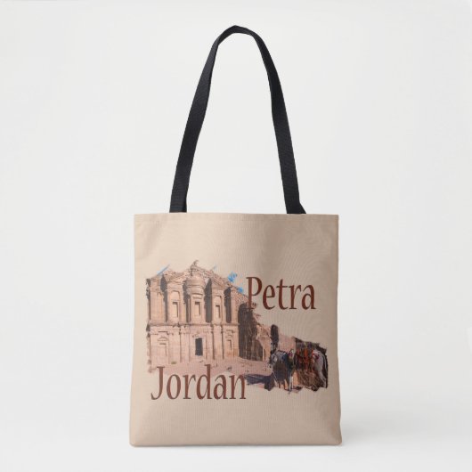 Petra, Jordanië: Het klooster Tote Bag (Voorkant)