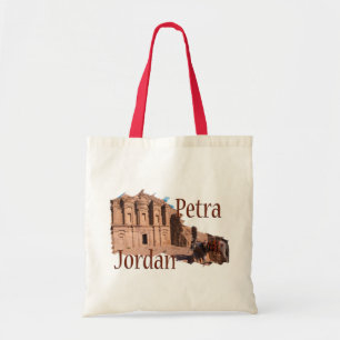 Petra, Jordanië: Het klooster Tote Bag