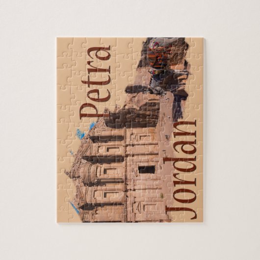 Petra, Jordanië Legpuzzel (Verticaal)