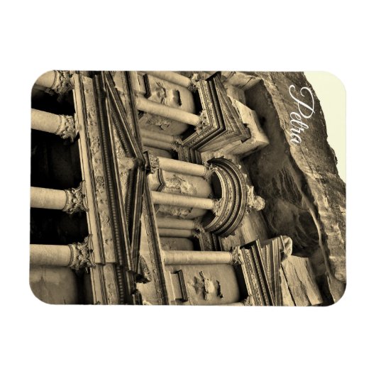 Petra, Jordanië Magneet (Horizontaal)