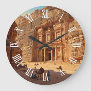 Petra Jordanië Reizen Grote Klok