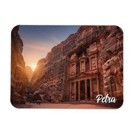 Petra Jordanië Reizen Magneet