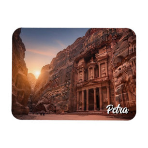 Petra Jordanië Reizen Magneet