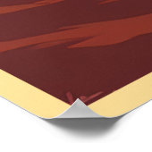 Petra, Jordanië, Reizen Poster (Hoek)