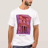 Petra, Jordanië T-shirt (Voorkant)