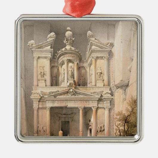 Petra Metalen Ornament (Voorkant)