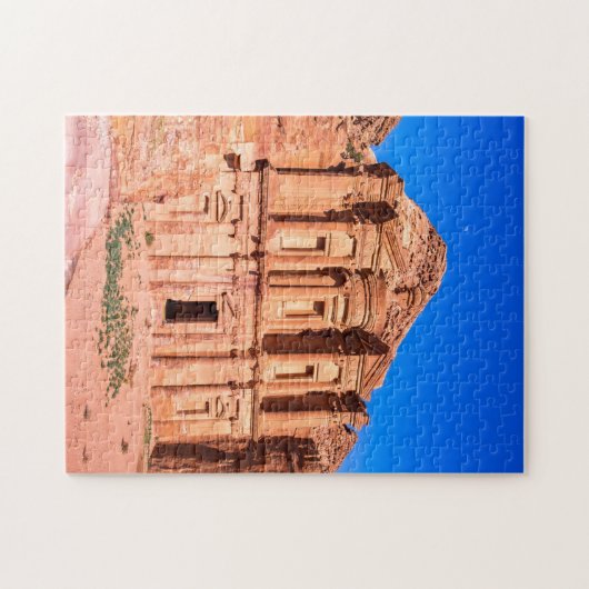 Petra Monastery Jigzaag Legpuzzel (Horizontaal)