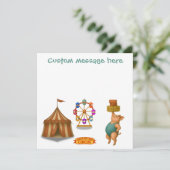 Petra pig balancing act (Staand voorkant)