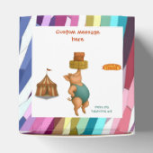 Petra pig balancing act bedankdoosjes (Bovenkant)