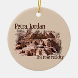 Petra: Roos Red City Keramisch Ornament