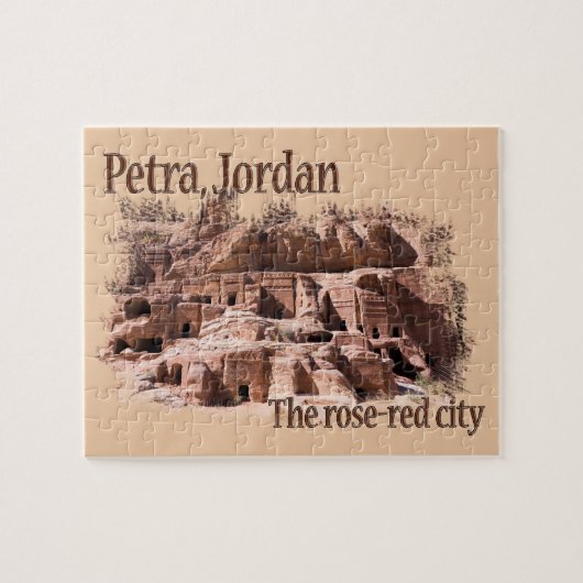 Petra: Roos Red City Legpuzzel (Horizontaal)