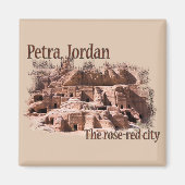 Petra: Roos Red City Magneet (Voorkant)