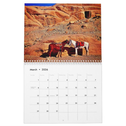Petra Scenes Kalender (Mar 2026)