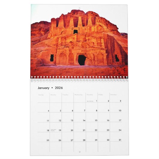 Petra Scenes Kalender (Jan 2026)