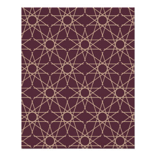 Petra schemering geometrie perfect poster
