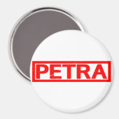 Petra Stamp Magneet (Voorkant / Achterkant)