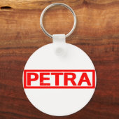 Petra Stempel Sleutelhanger (Voorkant)