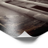 Petra Treasury Building Foto Afdruk (Hoek)