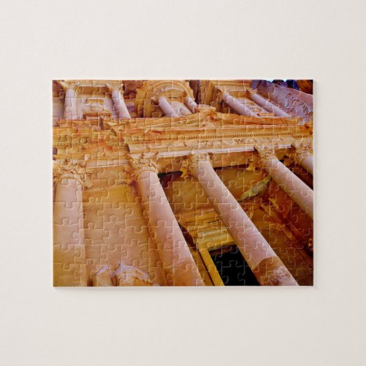 Petra Treasury Building Legpuzzel (Horizontaal)