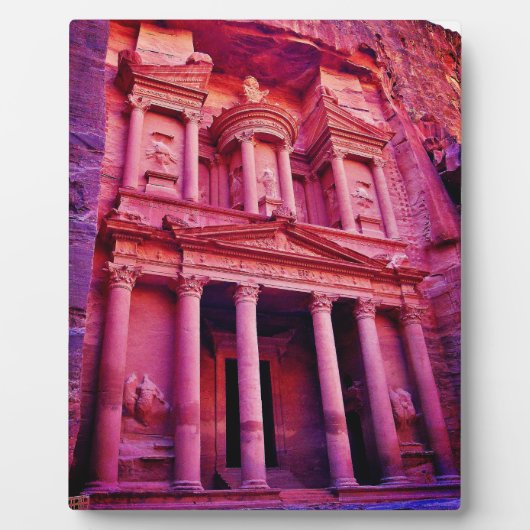 Petra Treasury Fotoplaat (Voorkant)