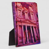 Petra Treasury Fotoplaat (Zijkant)