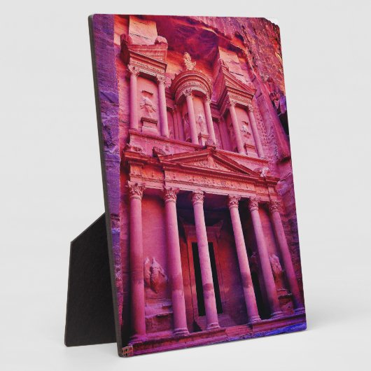 Petra Treasury Fotoplaat (Zijkant)