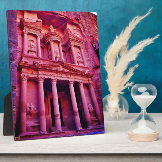 Petra Treasury Fotoplaat (Zijkant)