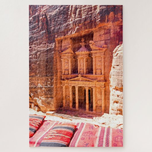 Petra Treasury Jigzaag Legpuzzel (Verticaal)