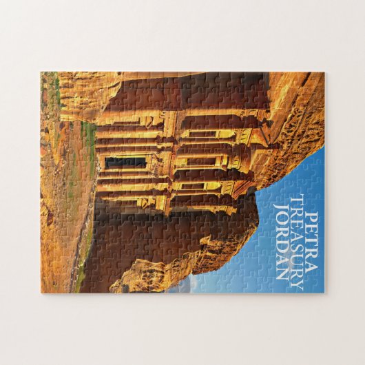 Petra Treasury Jigzaag Legpuzzel (Horizontaal)