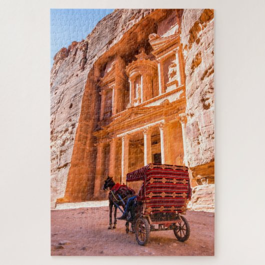 Petra Treasury Jigzaag Legpuzzel (Verticaal)