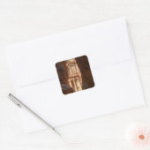 Petra Treasury onthuld Vierkante Sticker (Envelop)
