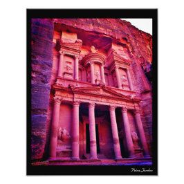 Petra Treasury Photo Print Foto Afdruk