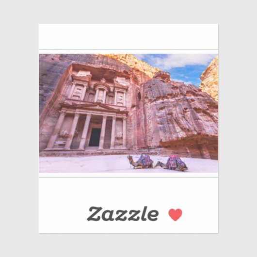 Petra Treasury Sticker (Vel)