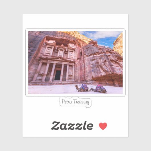 Petra Treasury Sticker (Vel)