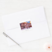 Petra Treasury Vierkante Sticker (Envelop)