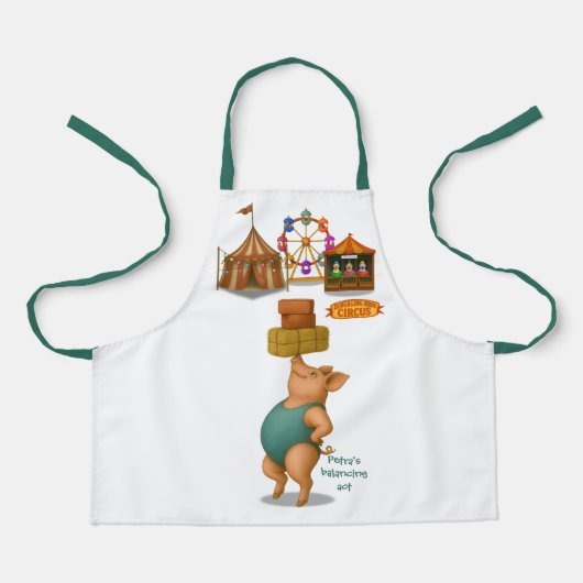 Petra's balancing act schort (Voorkant)