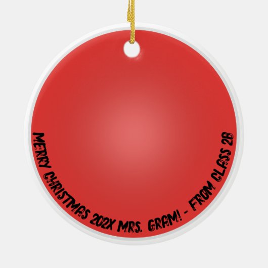 Petri Dish Agar Bord Microbe Microbiologie Docent Keramisch Ornament (Achterkant)