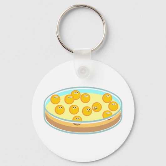 Petri Dish MRSA Sleutelhanger (Voorkant)