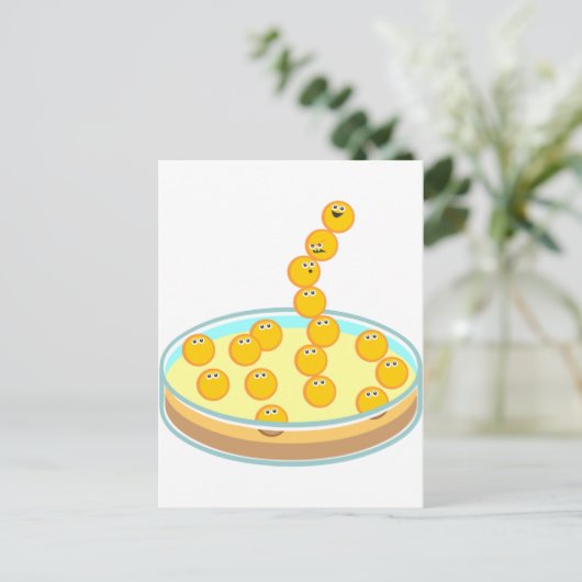 Petri Dish Tower Briefkaart (Staand voorkant)