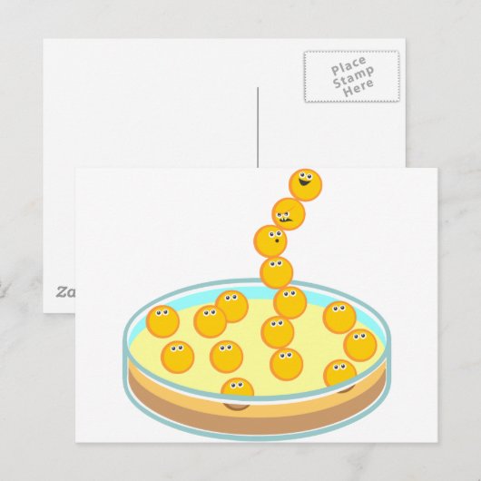 Petri Dish Tower Briefkaart (Voorkant / Achterkant)