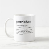 Petrichor Definitie Regenliefhebber Huisdecoratie Koffiemok (Links)